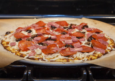 Italian Thin Crust Pizza Prep